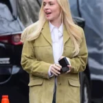 Count My Lies Violet Lockhart Suede Leather Blazer