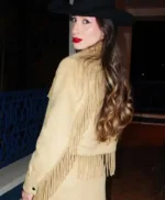 Cowboy Festival Bárbara Fortunato Guedes Suede Fringe Jacket