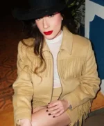 Cowboy Festival Bárbara Fortunato Guedes Suede Fringe Jacket