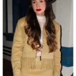 Cowboy Festival Bárbara Fortunato Guedes Suede Fringe Jacket