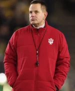 Curt Cignetti Indiana Hoosiers Red Jacket