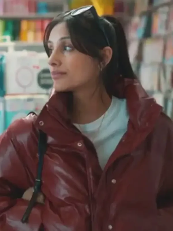Daddy Issues Cherry Puffer Jacket