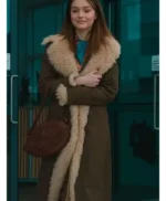 Daddy Issues Gemma Brown Shearling Coat