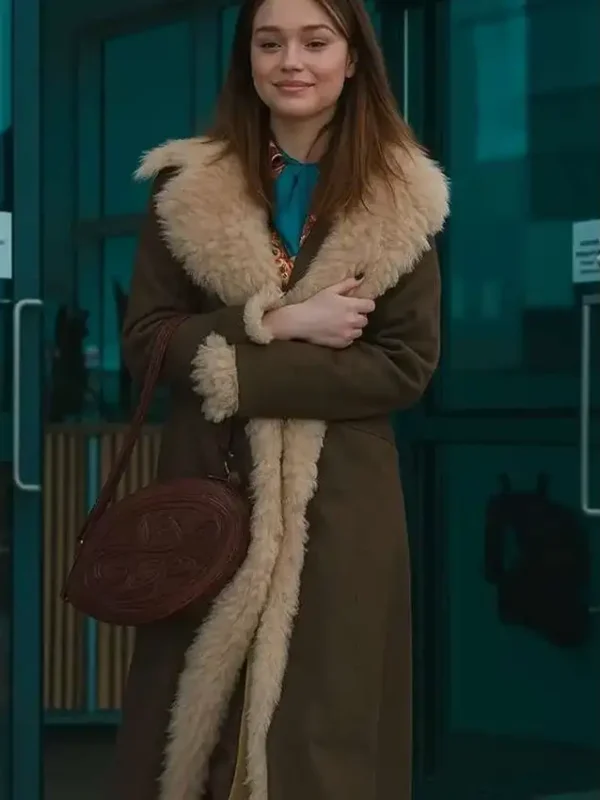 Daddy Issues Gemma Brown Shearling Coat
