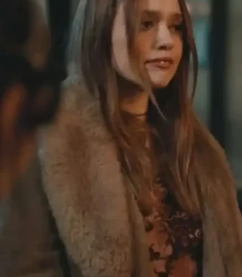 Daddy Issues Gemma Shearling Suede Coat