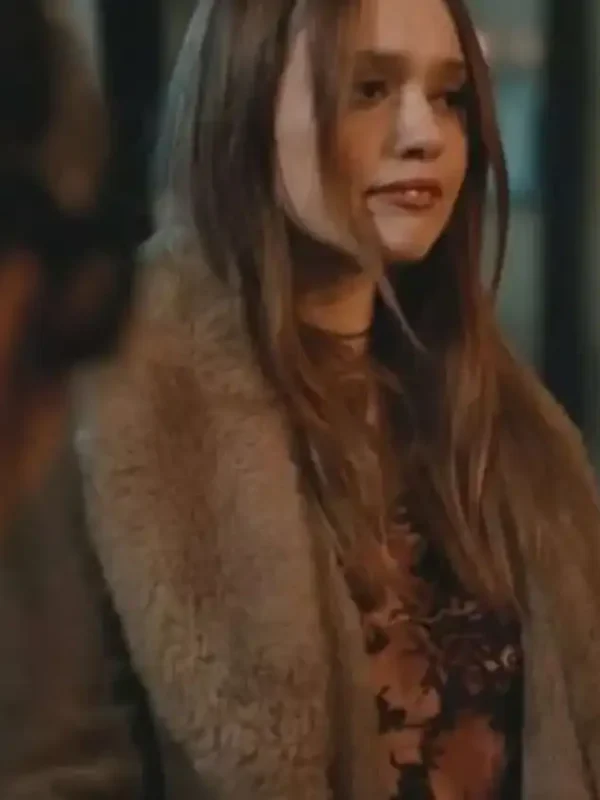 Daddy Issues Gemma Shearling Suede Coat