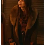 Daddy Issues Gemma Shearling Suede Coat