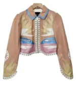 Daddy Issues Rita Pastel Leather Jacket