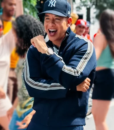 Daddy Yankee Sonriele Blue Track Jacket