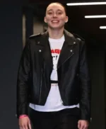 Dallas v Seattle Paige Bueckers Leather Jacket