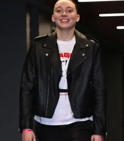 Dallas v Seattle Paige Bueckers Leather Jacket