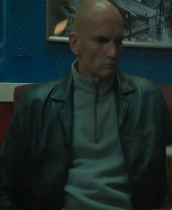 Damian Richardson 2024 Black Leather Jacket
