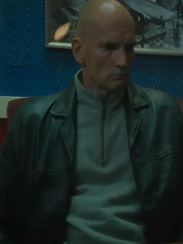 Damian Richardson 2024 Black Leather Jacket