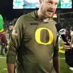 Dan Lanning Oregon Ducks Olive Green Hoodie