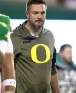 Dan Lanning Oregon Ducks Olive Green Hoodie