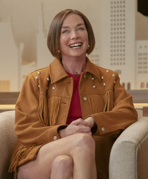 Dance Mom Hacks S04 Brown Fringe Jacket