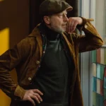 Daniel Betts MobLand S01 Brown Leather Coat