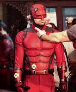 Daredevil Born Again Charlie Cox Red Jacket