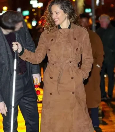 Daredevil Born Again Margarita Levieva Brown Coat