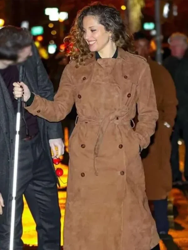 Daredevil Born Again Margarita Levieva Brown Coat