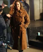Daredevil Born Again Margarita Levieva Brown Coat