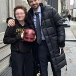 Daredevil Born Again Matt Murdock Black Puffer Coat