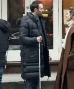 Daredevil Born Again Matt Murdock Black Puffer Coat