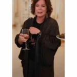Daughter of the Bride 2023 Marcia Gay Harden Black Coat