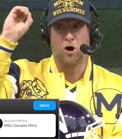 Dave Portnoy Michigan Wolverines Jacket