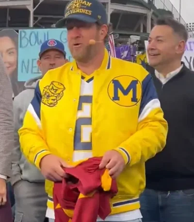 Dave Portnoy Michigan Wolverines Jacket