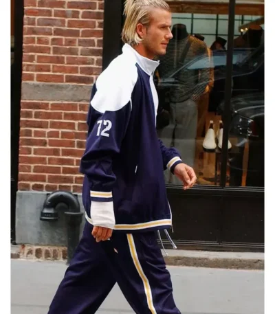 David Beckham Blue Tracksuit