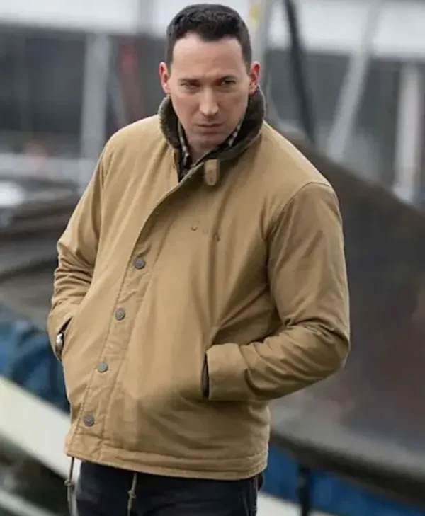 David Caves Silent Witness Brown Cotton Jacket