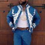 Davido Coachella 2026 Blue Tracksuit