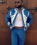 Davido Coachella 2026 Blue Tracksuit