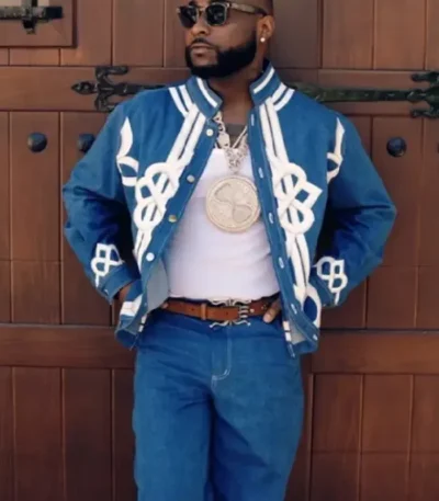 Davido Coachella 2026 Blue Tracksuit