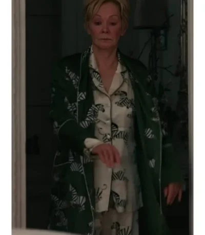 Hacks S05 Deborah Vance Green Silk Robe