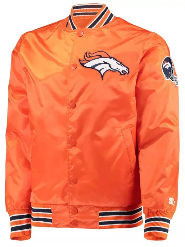 Denver Broncos Retro The Diamond Orange Jacket