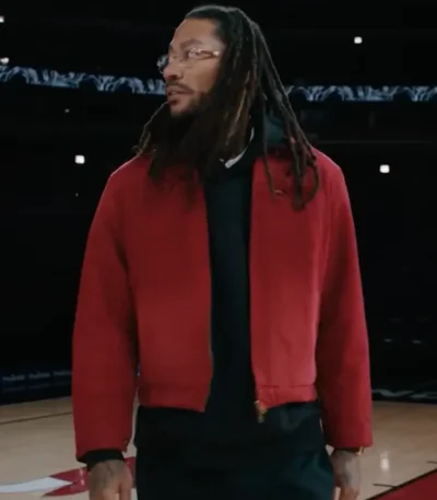 Derrick Rose Red Jacket