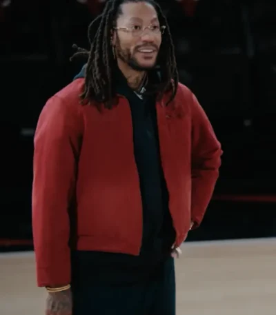 Derrick Rose Red Jacket