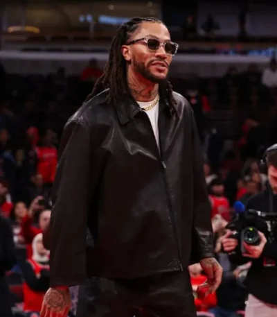 Derrick Rose Retirement 2026 Leather Jacket