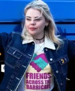 Derry Girls Erin Quinn Blue Trucker Denim Jacket