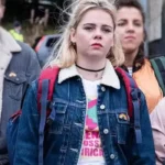 Derry Girls Erin Quinn Blue Trucker Denim Jacket