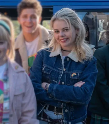 Derry Girls Erin Quinn Blue Trucker Denim Jacket