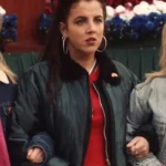 Derry Girls Michelle Mallon Black Fur Collar Jacket