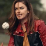 Derry Girls Ms De Brún Black and Red Leather Jacket
