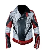 Descendants 3 Carlos Studded Cropped Leather Jacket