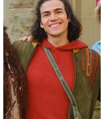 Descendants Wicked Wonderland Joel Oulette Green Jacket