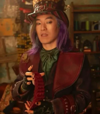 Descendants Wicked Wonderland Maddox Hatter Leather Coat
