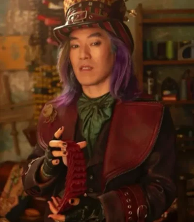 Descendants Wicked Wonderland Maddox Hatter Leather Coat