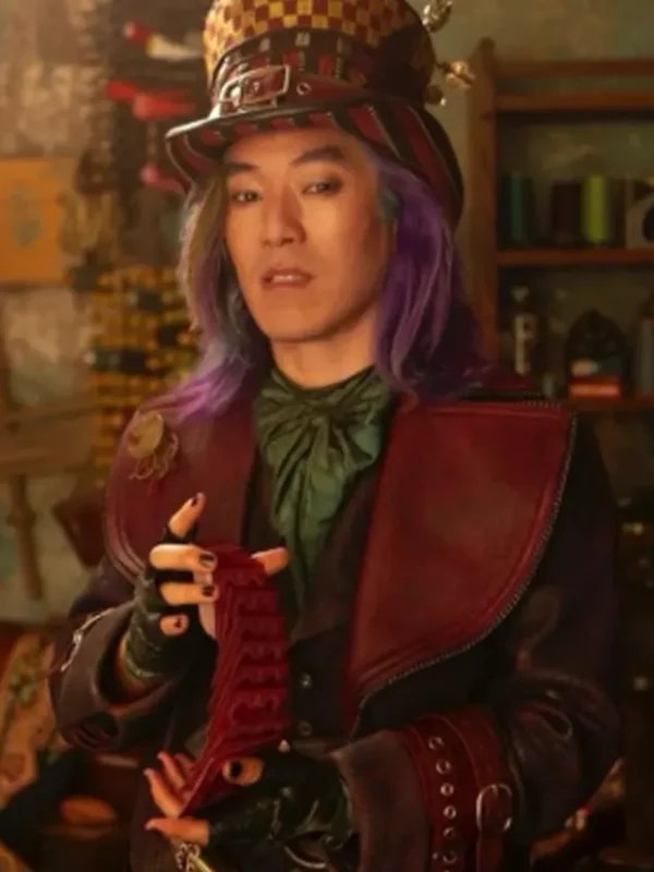 Descendants Wicked Wonderland Maddox Hatter Leather Coat